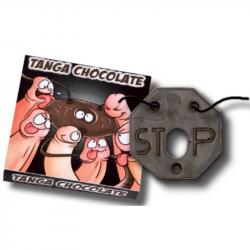 DIABLO PICANTE - CHOCOLATE-MINT STOP GUMMY THONG - Imagen 1